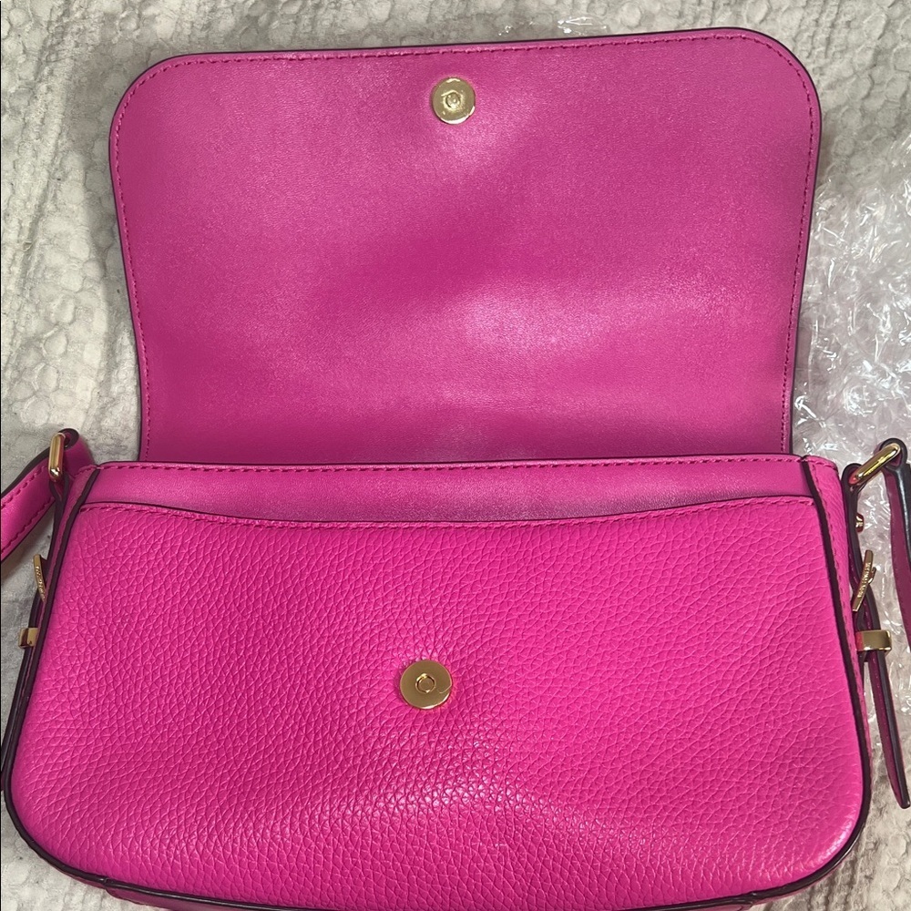 Michael Kors Fuchsia Crossbody Bag - Picture 10 of 13